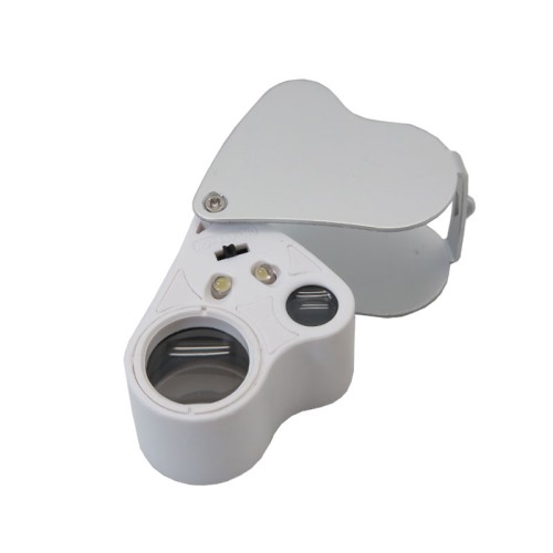 Dual Lens Portable Mini Microscope with LED Light [30X , 60X]