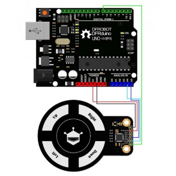 DFRobot 3D Gesture Sensor Module with MGC3130 Chip and I2C Interface