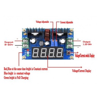 XL4016 Voltage Regulator Module Digital PWM Adjustable