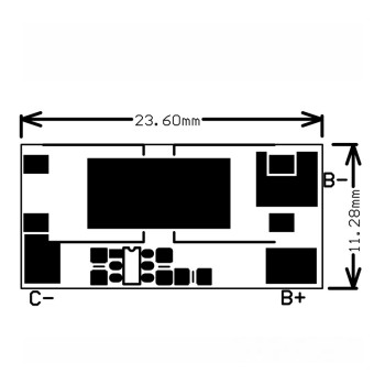 1 Cell 10A Lithium Battery Charging Protection Module