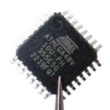 ATMEGA48V-10AU microcontroller with QFP32 package