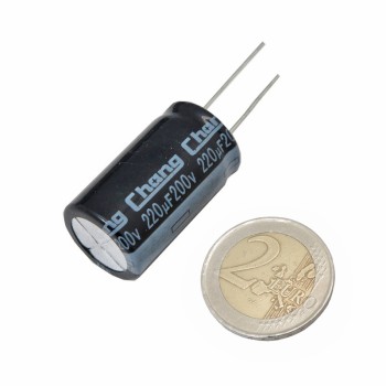 220uF 200v Electrolytic Capacitor