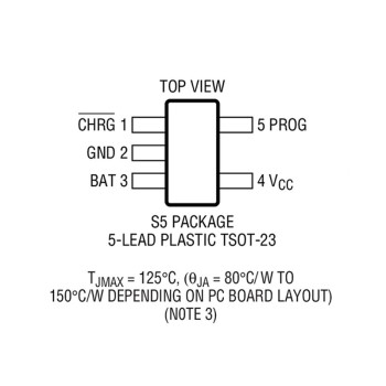 LTC4054 charger IC SOT23-5 package