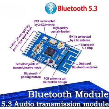 Bluetooth 5.3 Stereo Audio Transmitter and Receiver