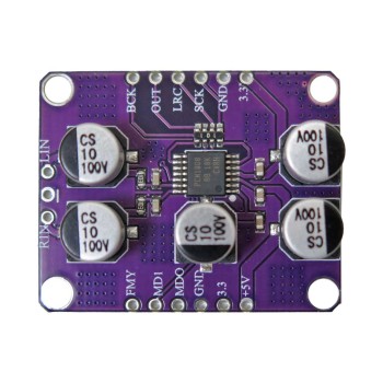PCM1808 Stereo ADC Module