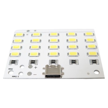 2 Pcs LED Modules SMD with Type-C Power Supply