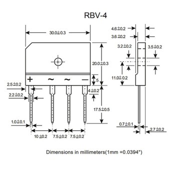 RBV5006 Rectifier Diode Bridge [50A]
