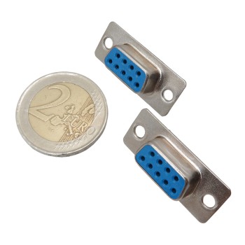 DB9 9-pin serial female connector