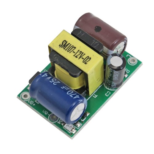 AC-DC 12V Isolated Switching Power Supply 450mA 5W