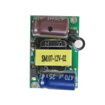 AC-DC 12V Isolated Switching Power Supply 450mA 5W