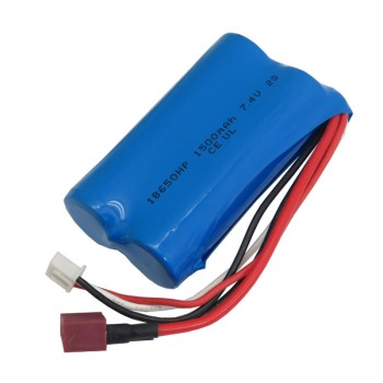 Two-Cell 1500mAh Li-ion Battery 7.4V