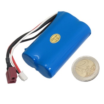 Two-Cell 1500mAh Li-ion Battery 7.4V