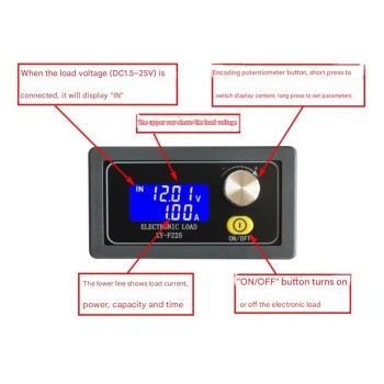 FZ35 Electronic Load Tester [35W] [5A]