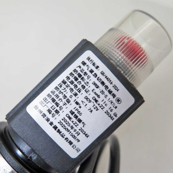 12V Aluminum Gas Shut-off Solenoid Valve