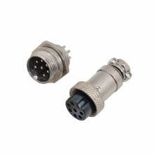 7-pin GX16 Metal Military Connector