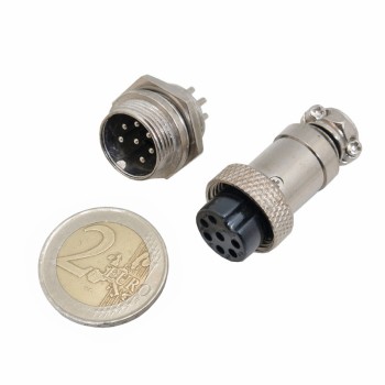 7-pin GX16 Metal Military Connector