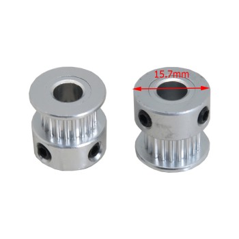 GT2 20-Tooth Pulley for 6.35mm Shaft