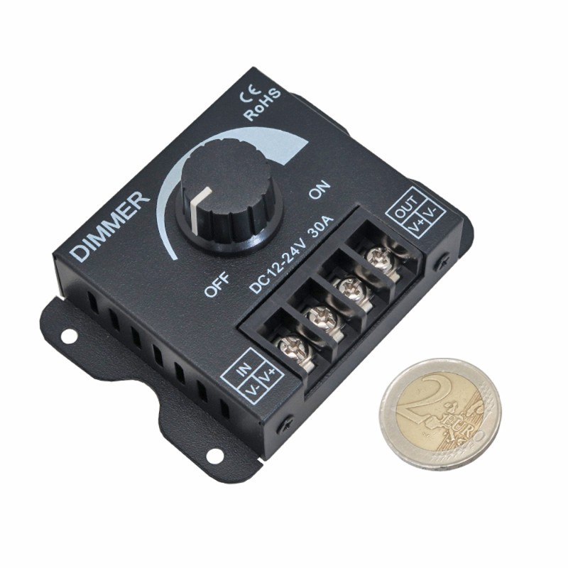 LED voltage controller dimmer module LED dimmer Voltage dimmer 12-24V ...