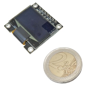 0.96 inch OLED display module with SPI and IIC communication and SSD1306 driver chip