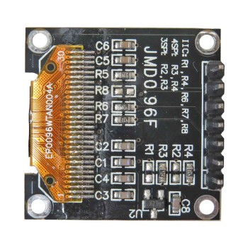 0.96 inch OLED display module with SPI and IIC communication and SSD1306 driver chip