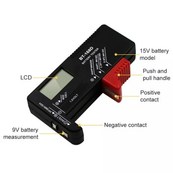 BT-168D Digital Battery Tester