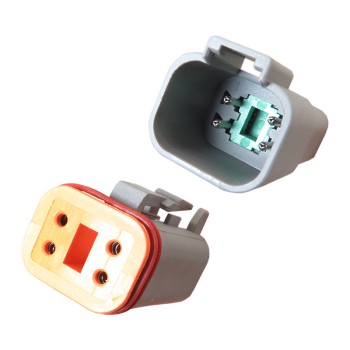 4-Pin Waterproof Car Cable Male and Female Set