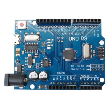 Arduino UNO R3 Development Board ATmega328 CPU / CH340G Converter Chip Micro Interface