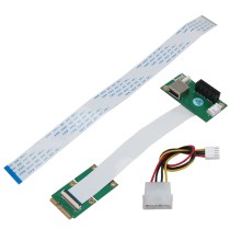 Mini PCI-E to PCI-E 1X Adapter Card for Graphic Risers