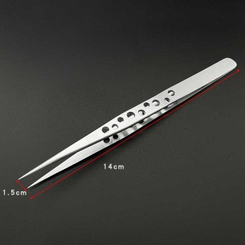 Stainless Steel Tweezer [Bent Tip, Straight Tip]