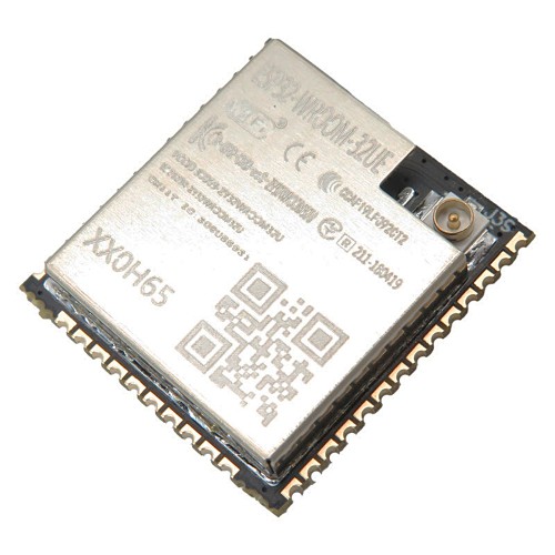 ESP32-WROOM-32UE dual-core module with Wi-Fi