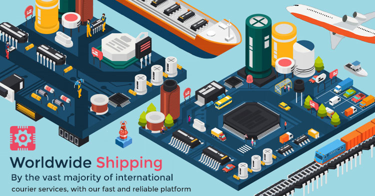 Worldwide Shipping by International Couriers, fast and reliable
