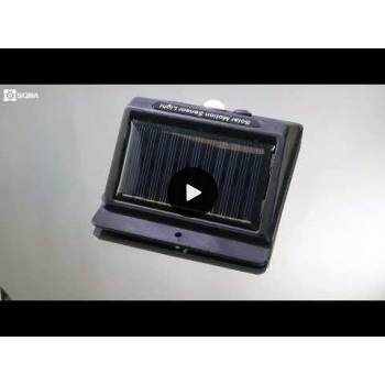 Motion Sensor Solar Wall Light