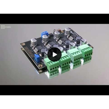 Multi-channel buck switching regulator module with adjustable DC-DC output