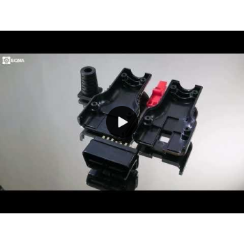 OBD2 Male Handle Plug with 16-pin Connector Interface