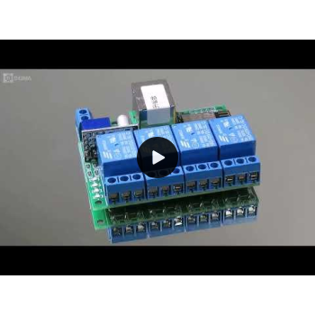 ESP8266 Core 4-channel TCP Serial Port RJ45 Ethernet Secondary Development Module