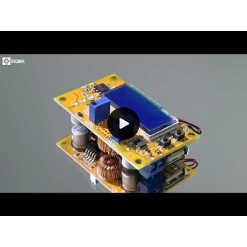 5A DC-DC Adjustable Step Down Power Supply Module Constant Voltage Current Dual LCD Display Screen