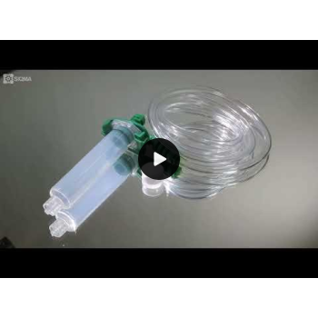 10 cc Industrial Liquid Dispensing Syringe with Plastic Adapter