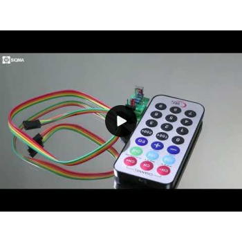 HX1838 Infrared Remote Control Transmitter and Receiver Kit