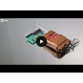 PT2272 315MHz 4-Channel Remote and Receiver Kit