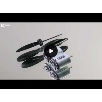 N20 high speed engine with propeller