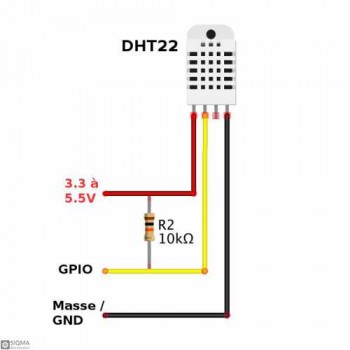 DHT22 Temperature and Humidity Sensor