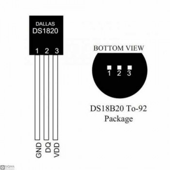 5 PCS DS18B20 Temperature Sensor