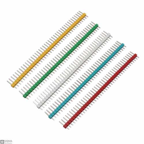 100 PCS 1x40 Male 2.54mm Pin Header
