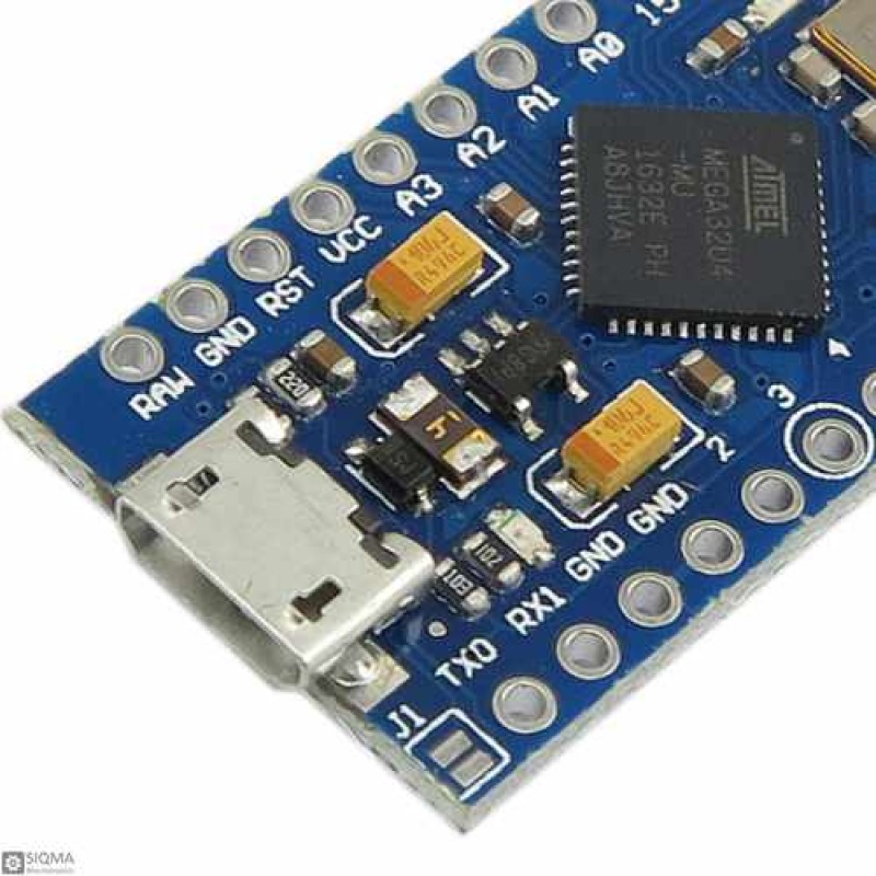 Arduino Pro Micro With ATmega32U4 Microcontroller [ 32KB Flash ]