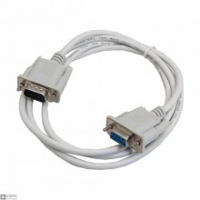 2 PCS DB9 RS232 Serial Male to Female Extension Cable [1.5m, 3m]