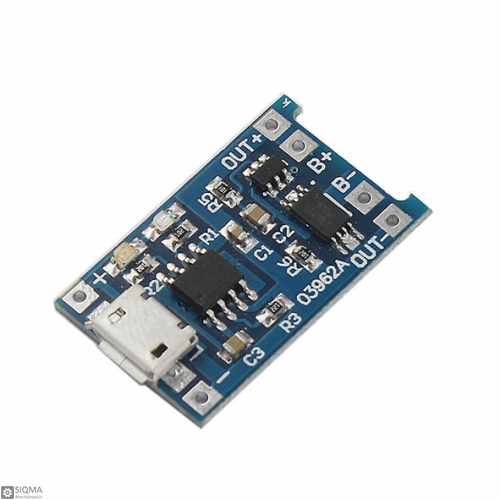 TP4056 5V 1A Lithium Battery USB Charger Module