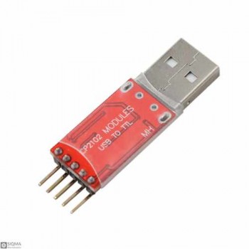 10 PCS CP2102 USB To TTL Converter Module [5 Pin]