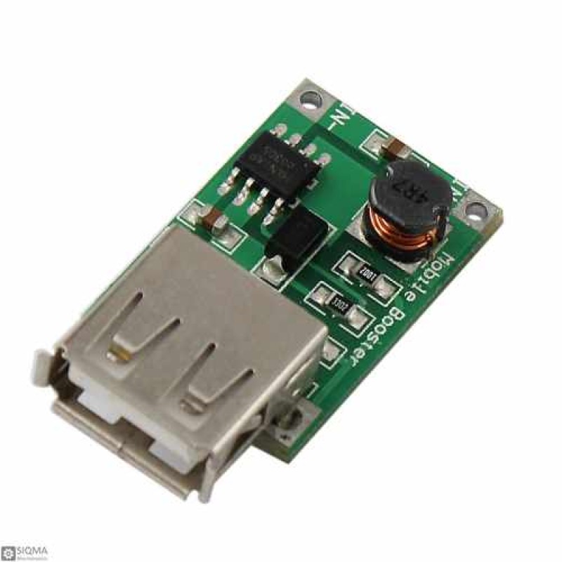 DC-DC 5V Step-Up Booster USB Mobile Power Supply Module [ 5V 1200mA ]