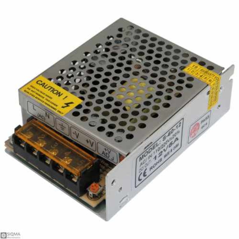 AC-DC 12V 5A Switching Power Supply