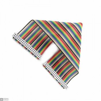 5 PCS Raspberry Pi 40 Pin Rainbow Cable [20cm]